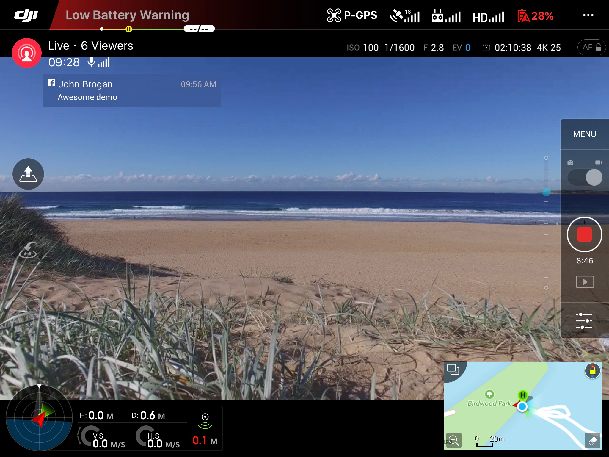 Facebook Live Streaming From Your Dji Phantom Drone Eftm