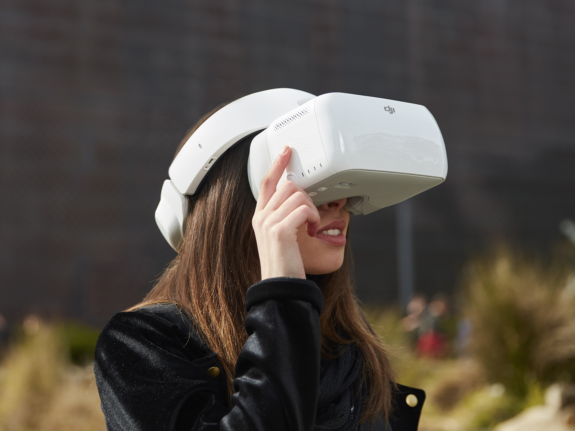 DJI launches 769 set of drone DJI Goggles see the flight in real