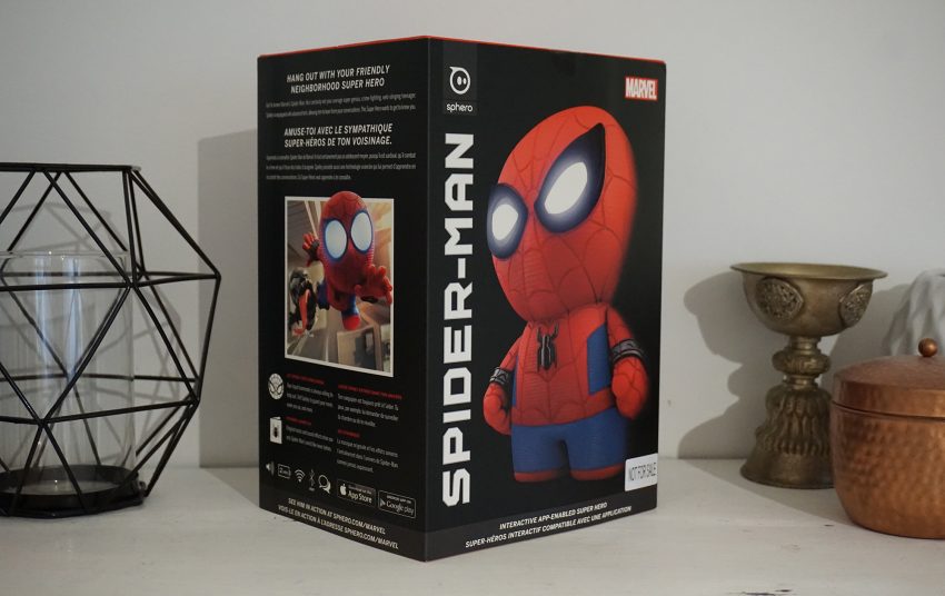 spider man interactive robot