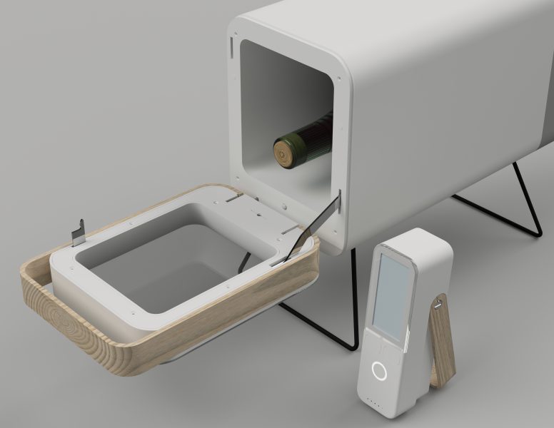 Qvie A Vending Machine for Airbnb hosts to offer extra for their