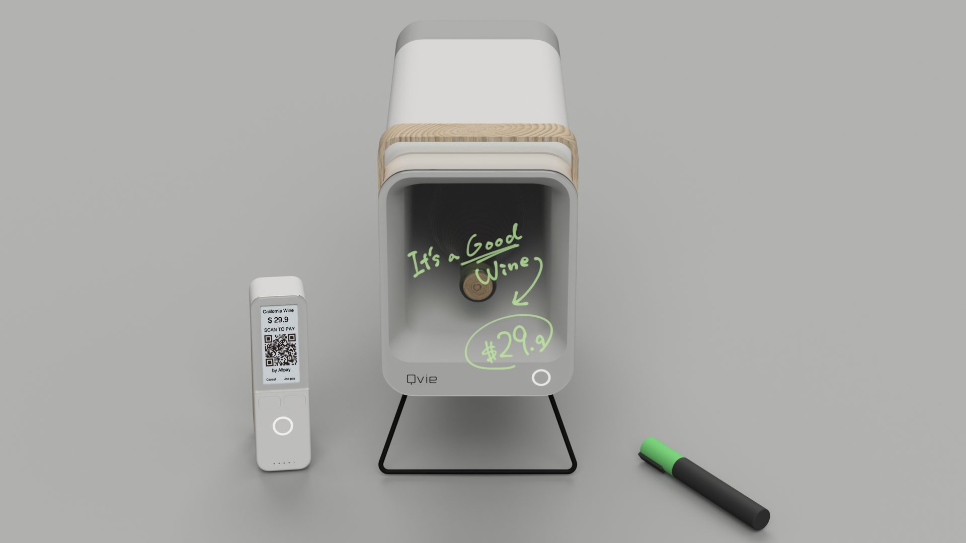 Qvie A Vending Machine for Airbnb hosts to offer extra for their