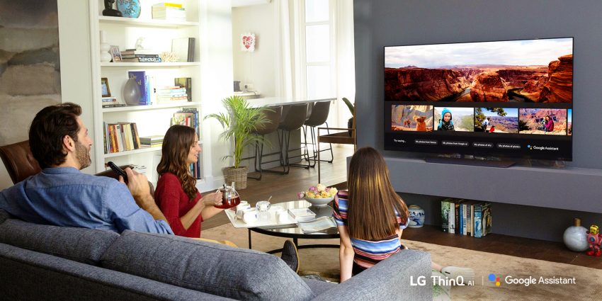 lg tv link to google home