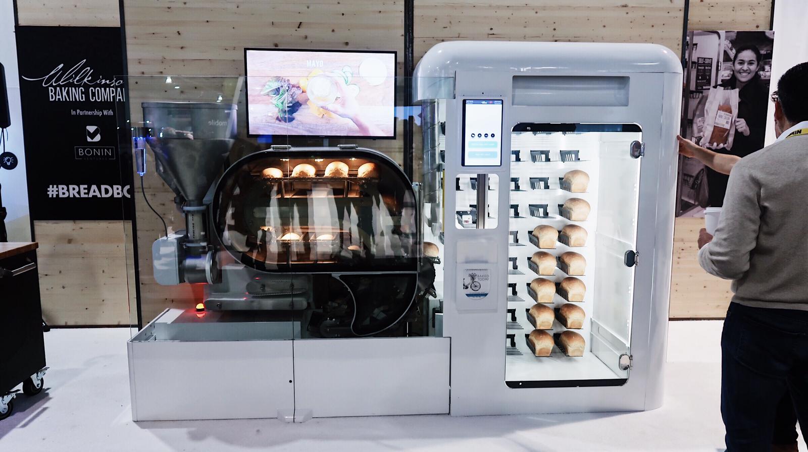 A Bread making machine that doubles as a vending machine BreadBot » EFTM