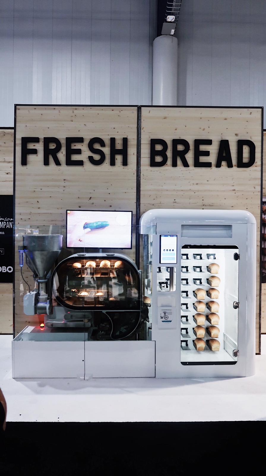 A Bread making machine that doubles as a vending machine BreadBot EFTM