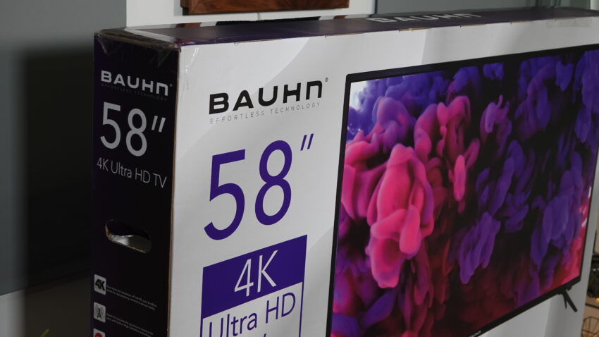 ALDI Special Buy TV Review: Bauhn 58 Inch 4K Ultra HD TV » EFTM
