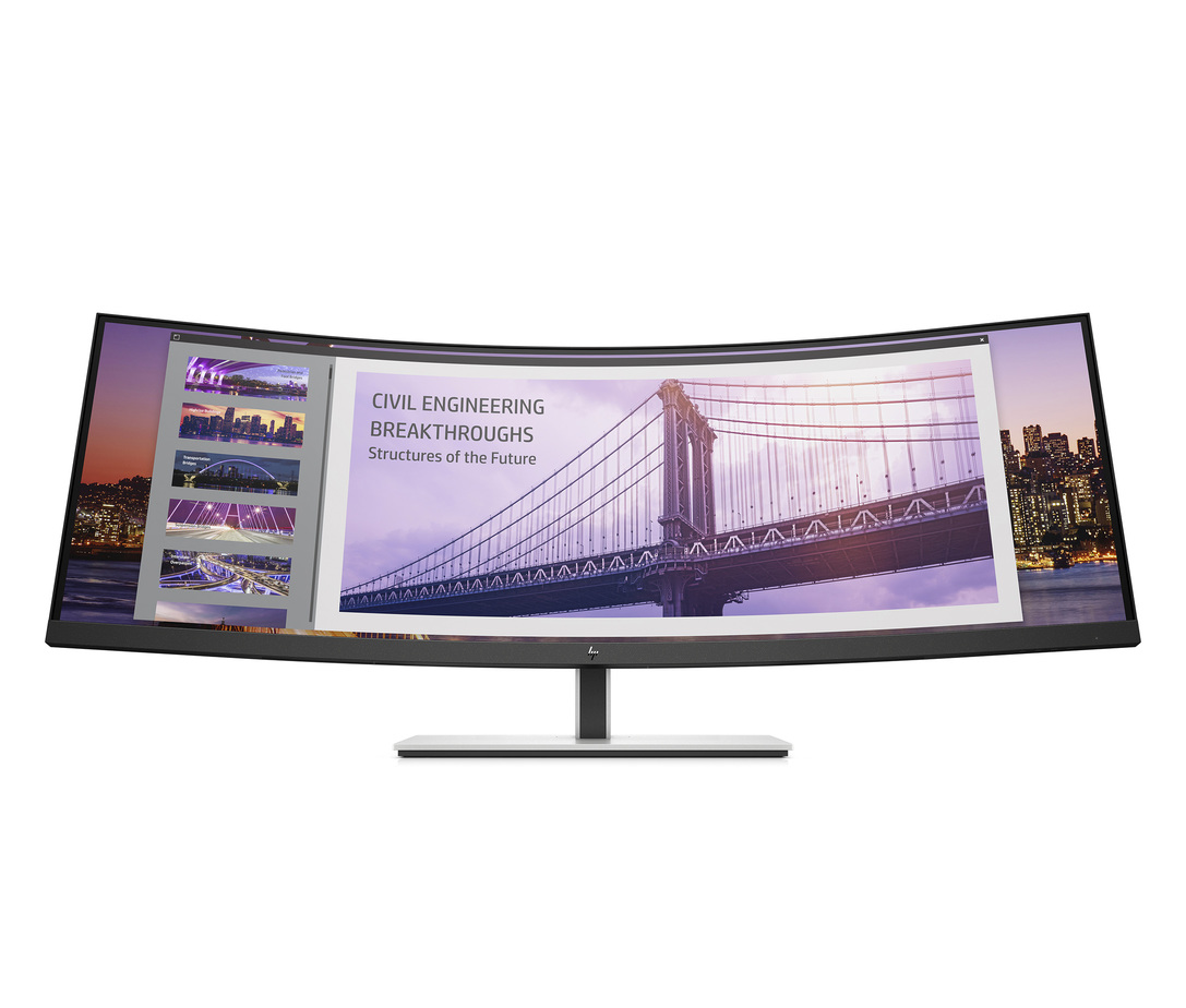 HP S430c Curved Ultrawide Monitor_Front » EFTM