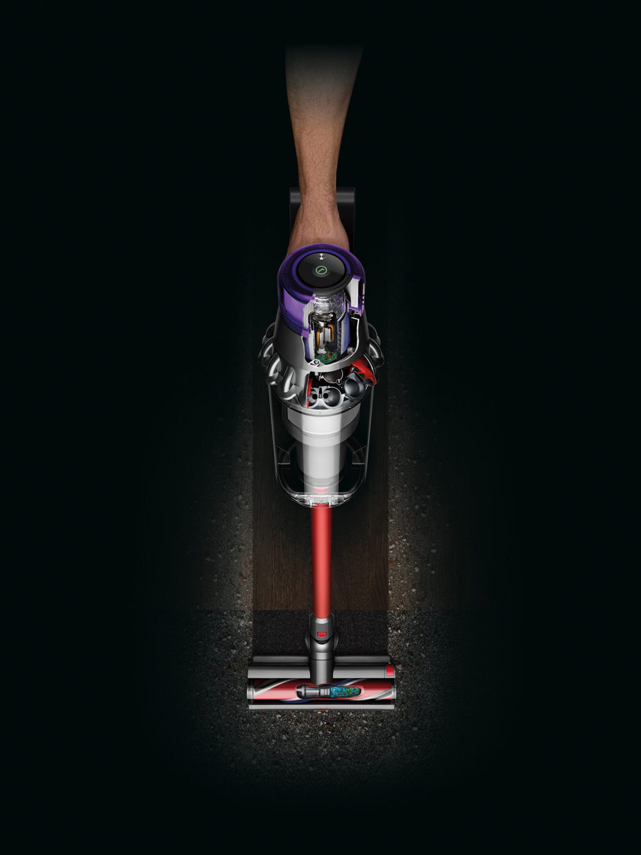 Dyson V11 Outsize 17 Whole machine cutaway » EFTM