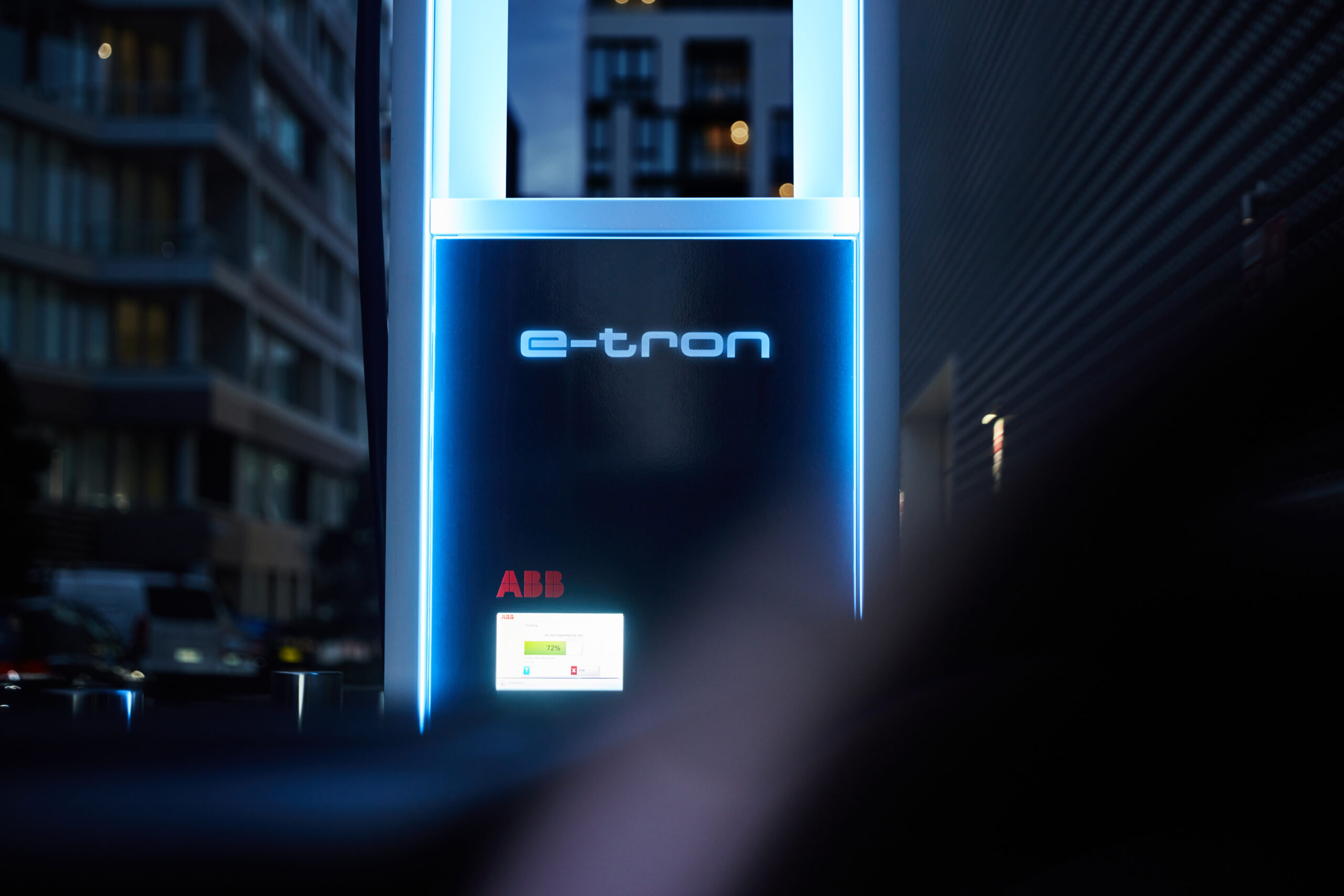 Audi etron charging station » EFTM