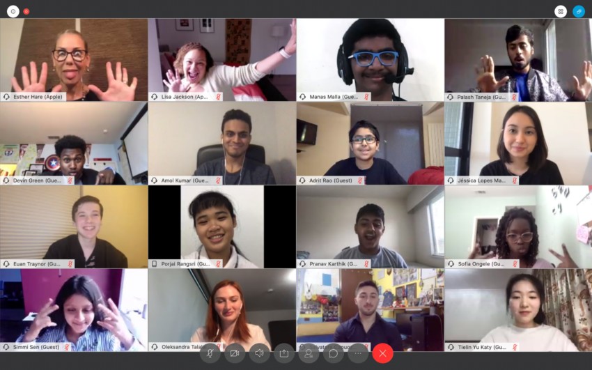 17 Year old Aussie part of Video Call with young developers and gets a  greeting with Tim Cook » EFTM