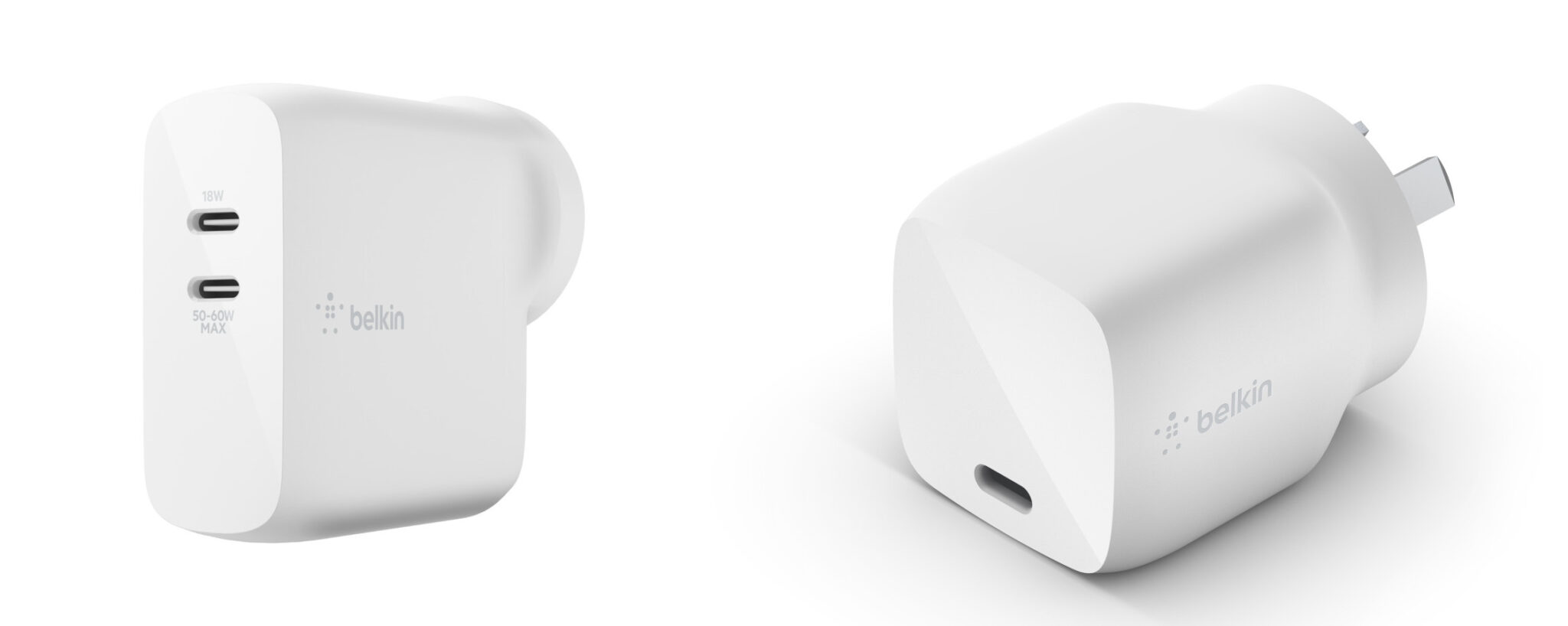 Belkin's new GaN (Gallium Nitride) wall chargers are now available in ...