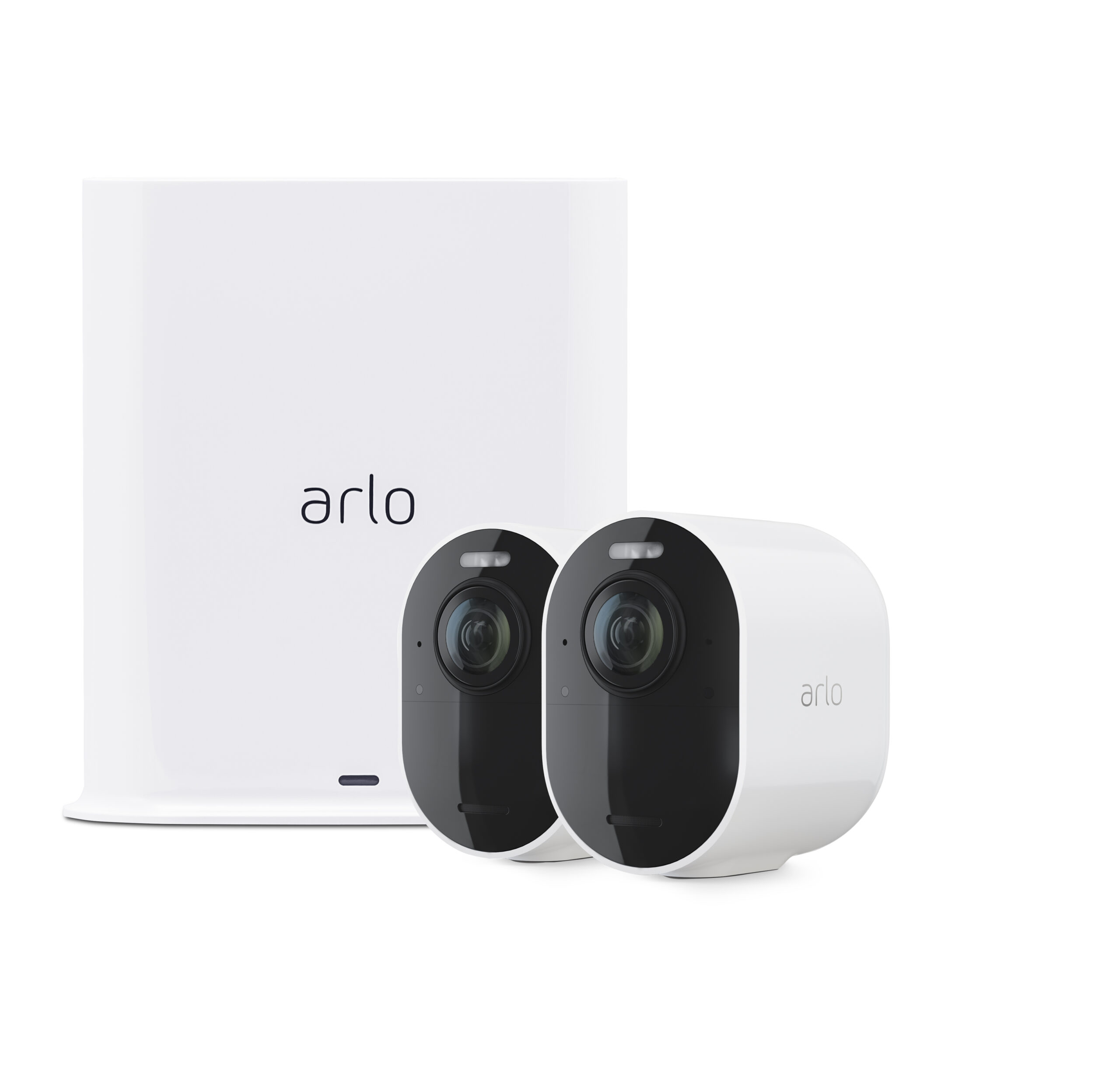 Arlo Ultra 2 (2 cam) with VMB4540_Smart Hub_Front_RGB » EFTM