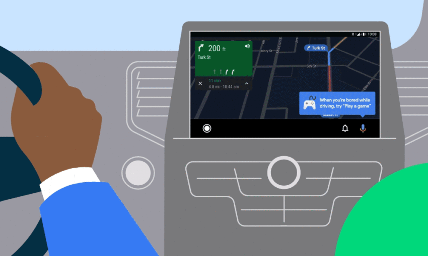 بازی‌ صوتی هنگام رانندگی با Android Auto