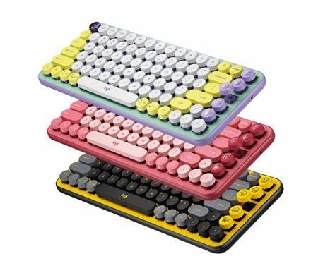 Popcap Keyboard Logitech Pop Keys and Pop Mouse review -- back to school in style