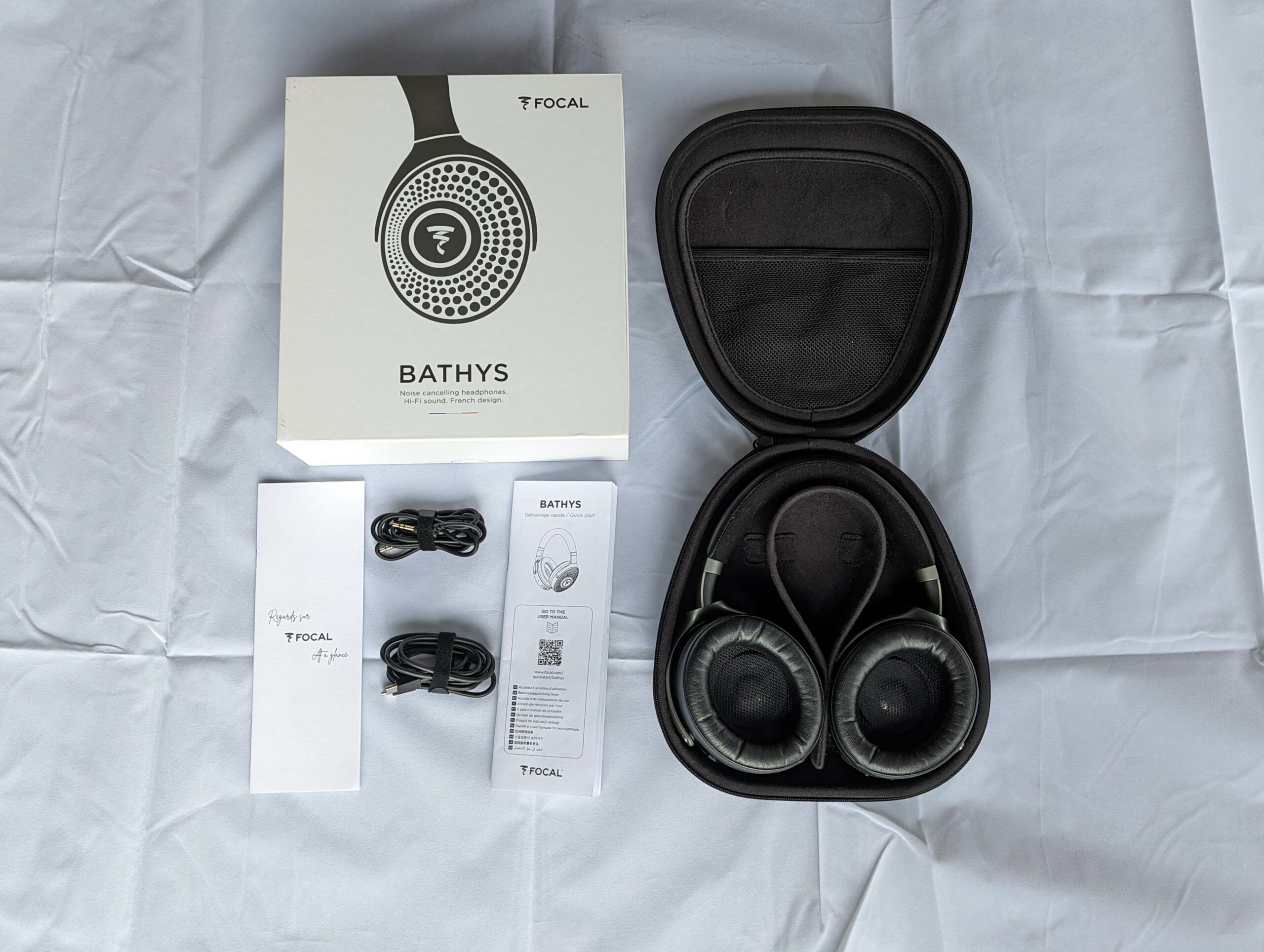 Bathys High-Fidelity Wireless ANC Bluetooth Headphones, by Focal