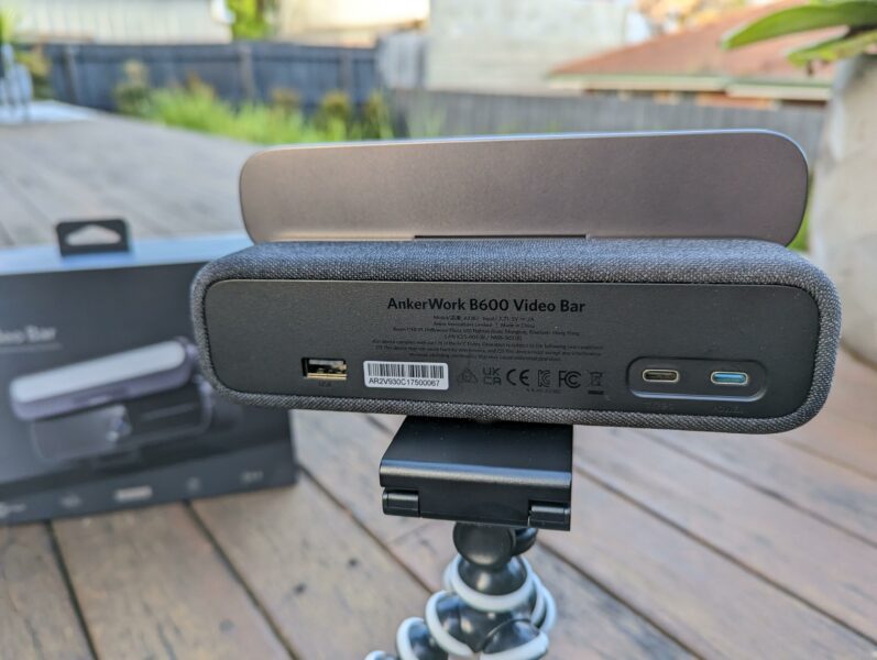 AnkerWork B600 All-in-One Video bar and PowerConf H700 headset
