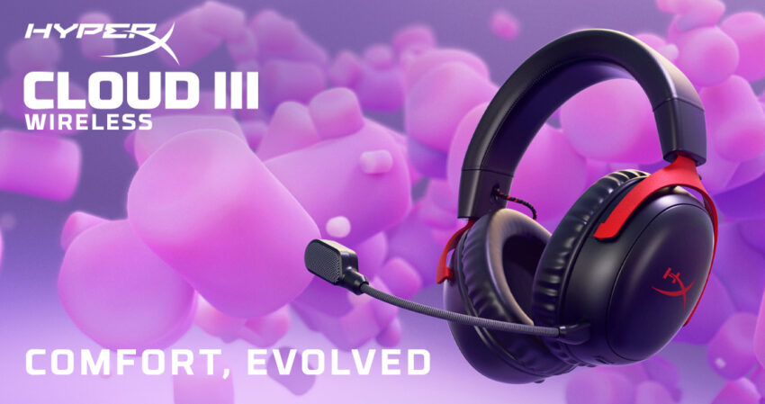 HyperX debut the Cloud III Wireless Gaming Headset