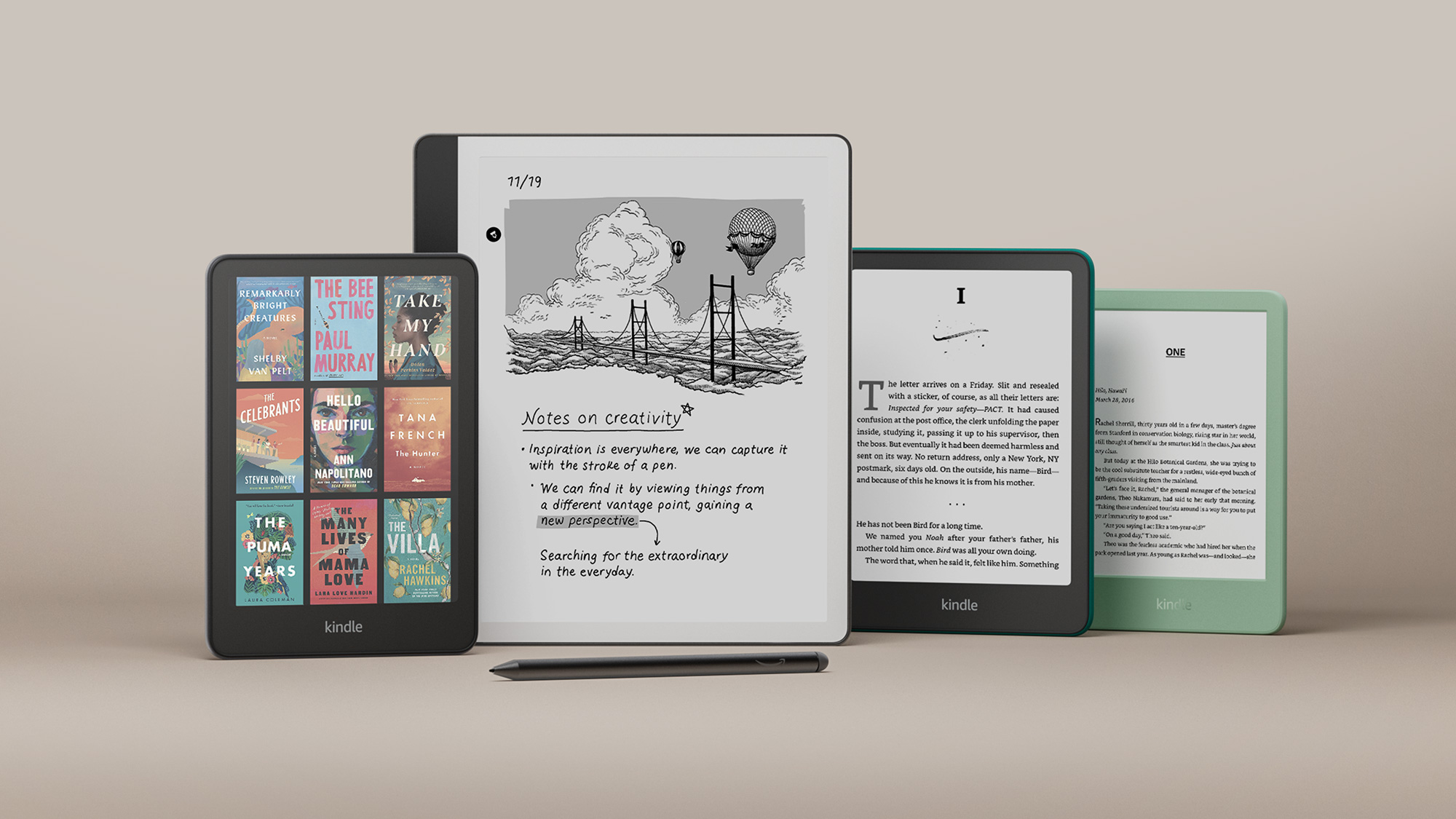 Amazon unveils new Kindle range with first Colour Kindle