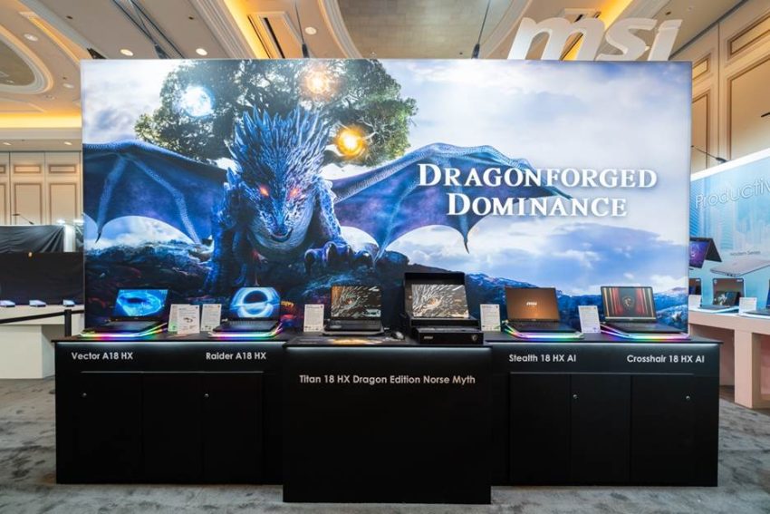 MSI announces the Dragonforged Dominance of the new Titan 18 HX