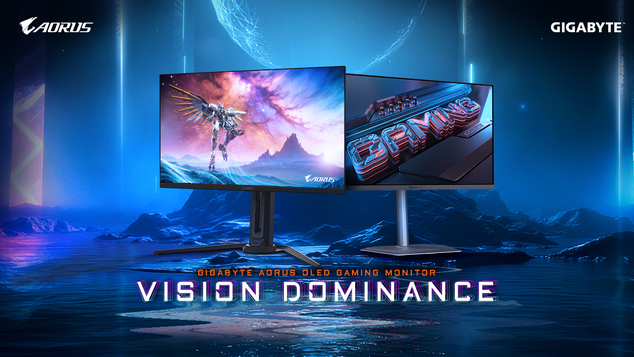 Gigabyte announces two new innovative, premium gaming monitors at CES 2025