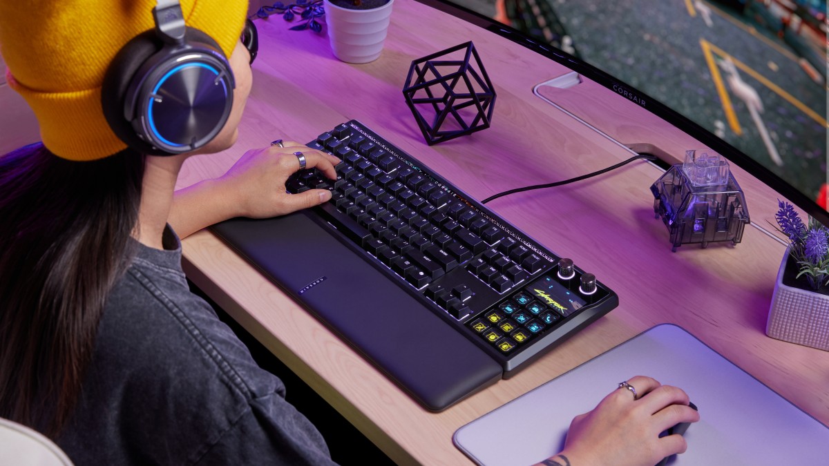 Corsair announce new products for 2026 including a keyboard with integrated Stream Deck hardware