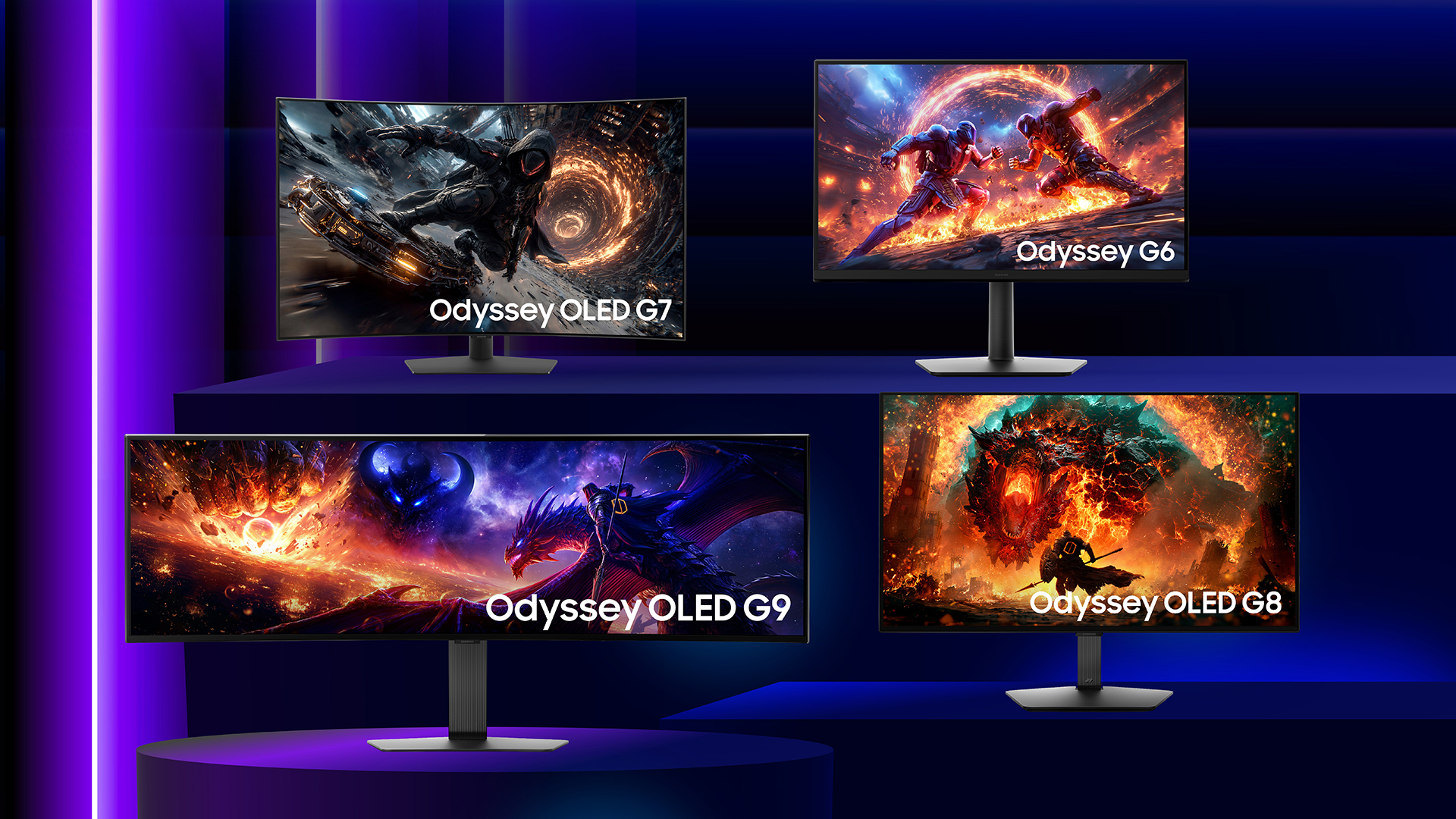 Samsung Unveils New Odyssey Gaming Monitor Lineup at Gamescom
